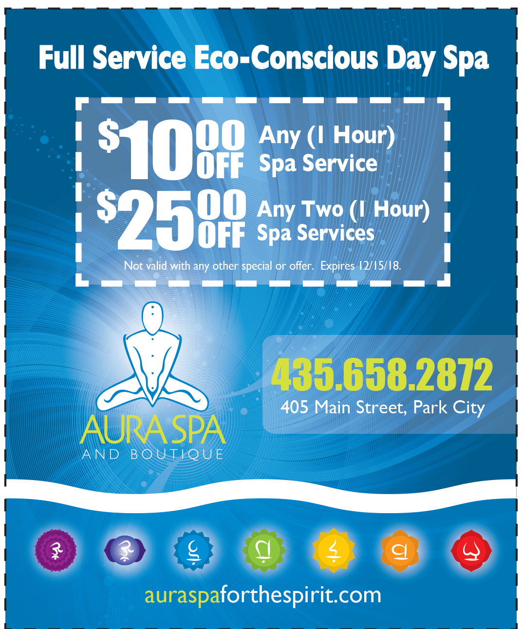 25 OFF Any Two 1 Hour Spa Services Aura Spa Park City’s Best Deals